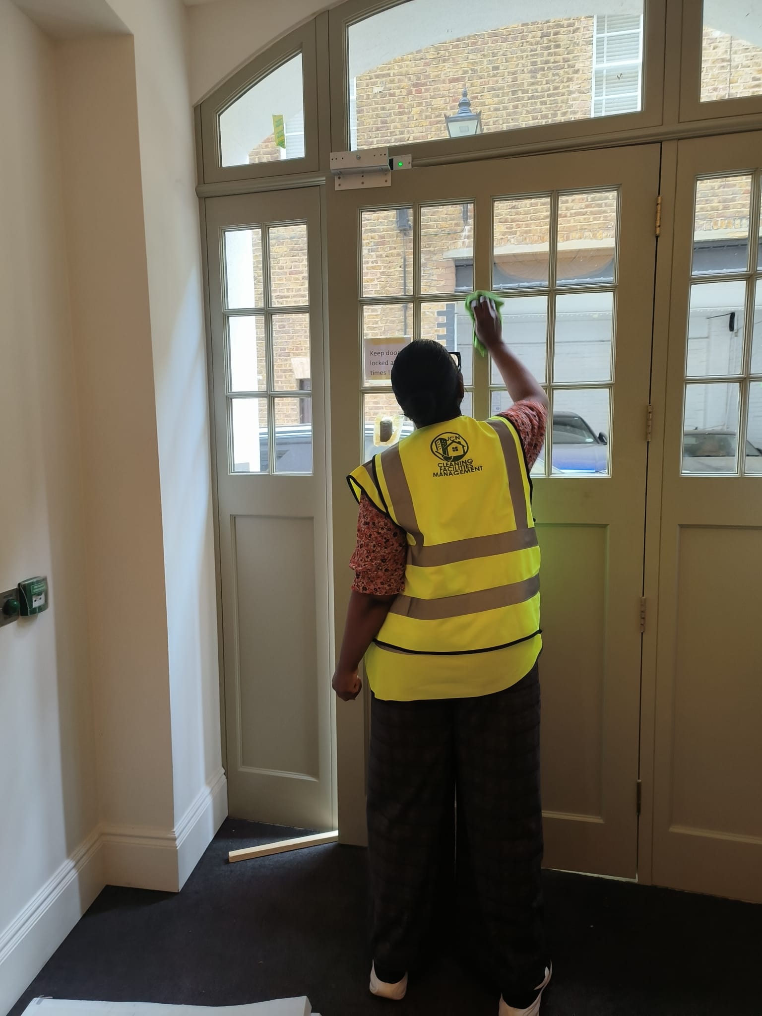 Post construction cleaning - residential