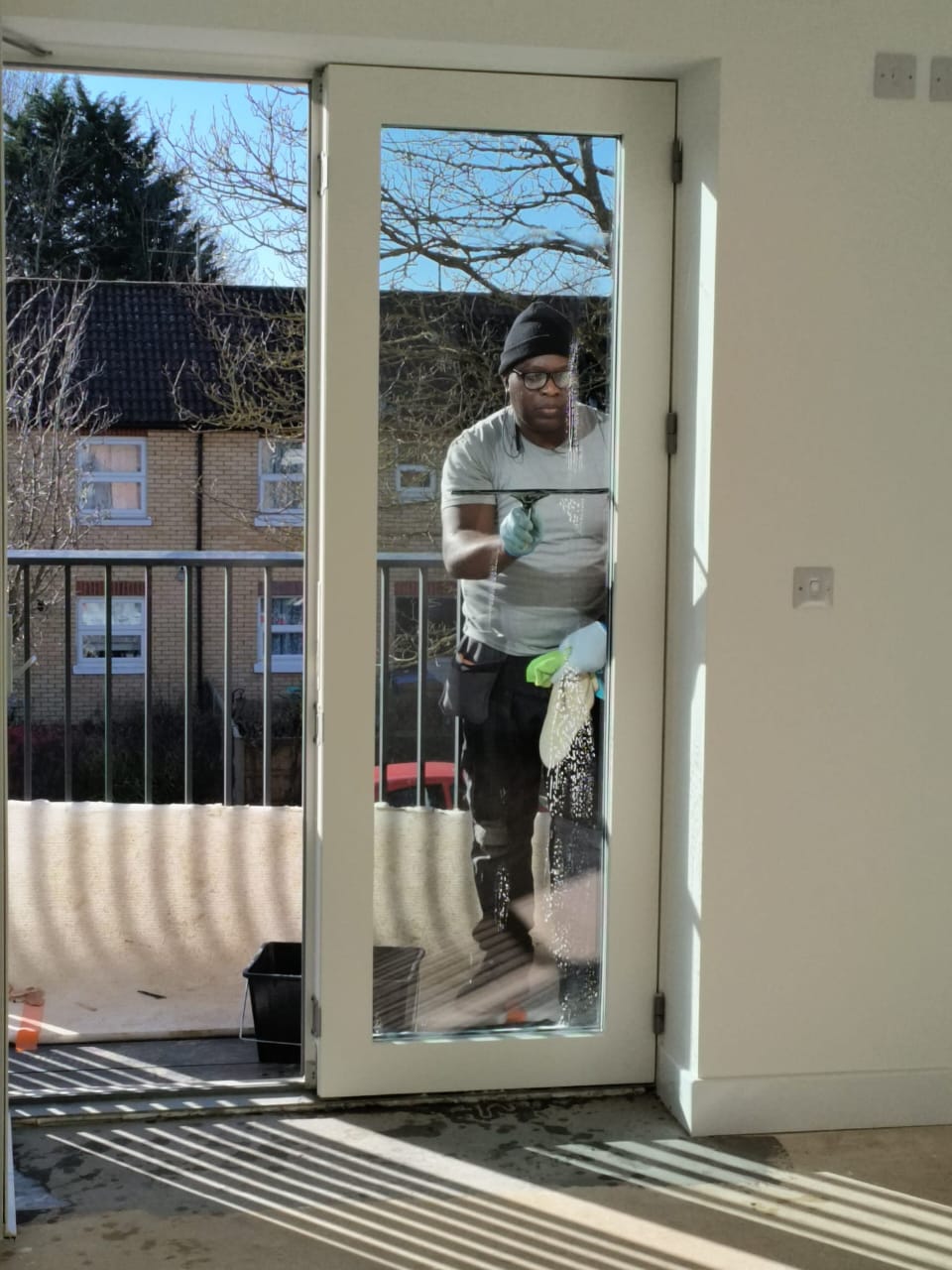 Post construction cleaning result - London new build